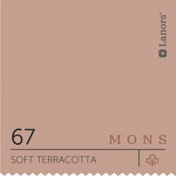 Краска Lanors Mons «Soft Terracotta» (Нежная терракота), 67